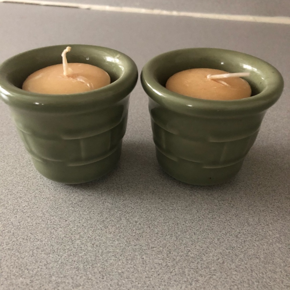 Longaberger Candle holders